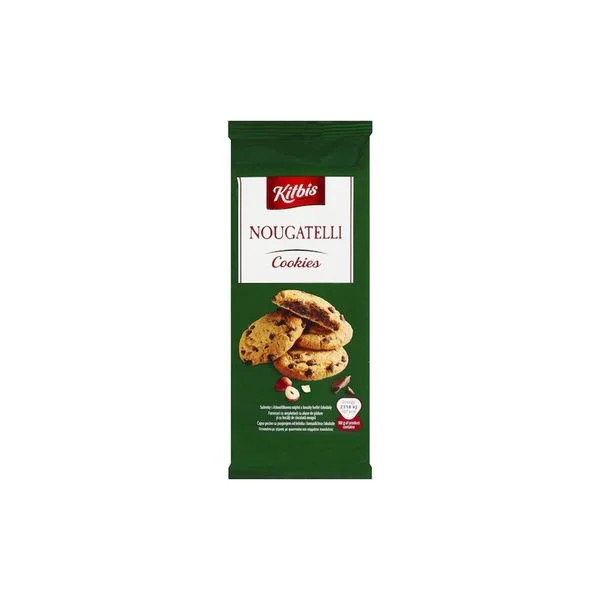 Cookies nougatelli Kitbis 200g