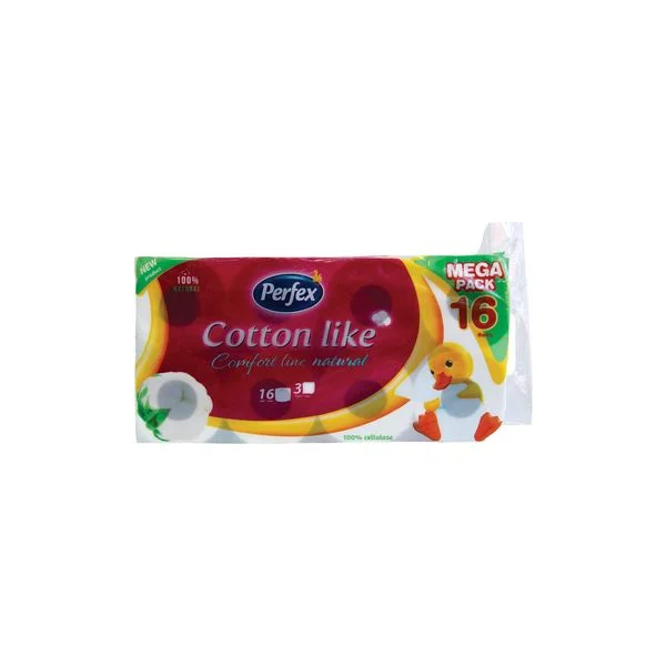 Perfex cotton comfort natural 16kom 3sl