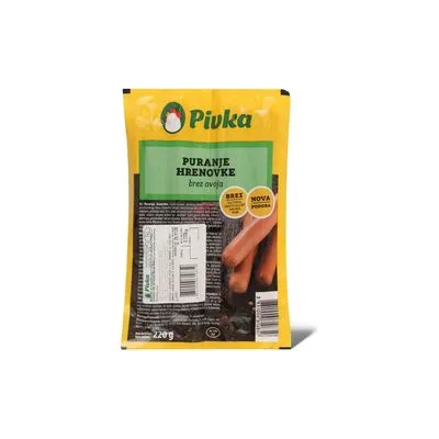 Hrenovka ćureća 220g Pivka