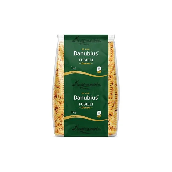 Testenina fusilli d 1kg Danubius
