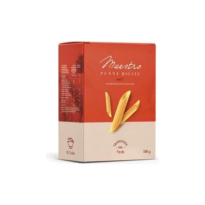 Testenina penne rigate maestro 500gr Danubius