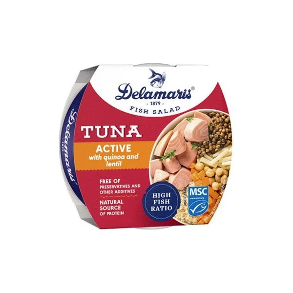 Tuna salata active 170gr delamaris