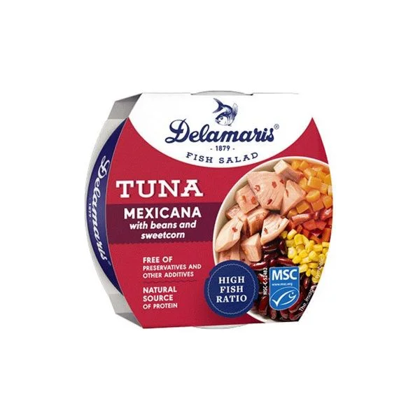 Eva tuna salata mexicana in koruzo 170g Dijamant