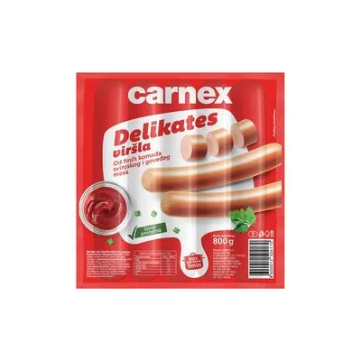 Vir.delikates 800g Carnex