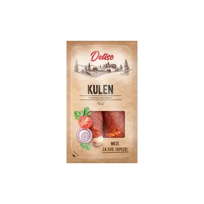 Kulen slajs 100g Deliso