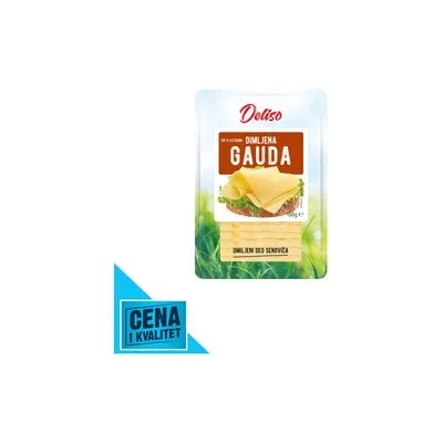 SIR DIMLJENA GAUDA SLAJS 150G DELIS