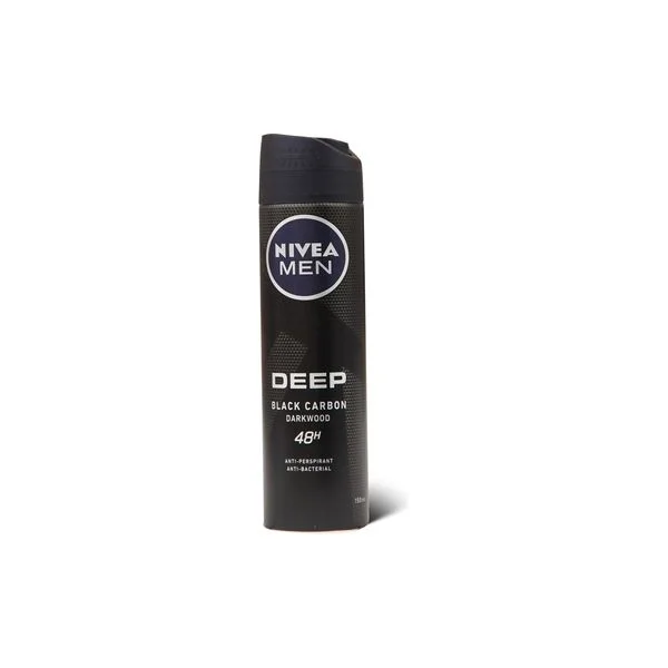Deo sprej nivea deep dry&clean feel men 150ml