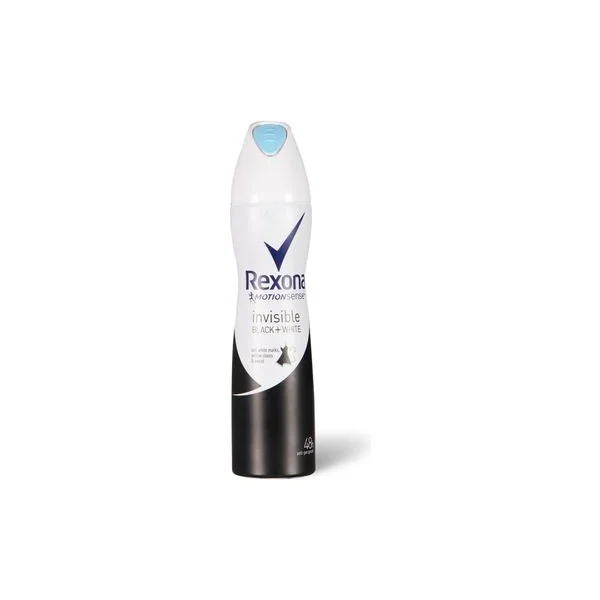 Deo sprey rexona men invisible b&w 150ml