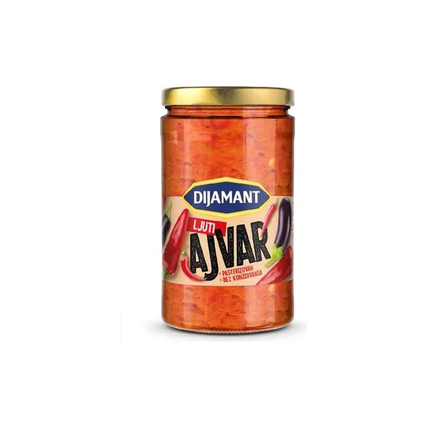 Ajvar ljuti 680gr Dijamant