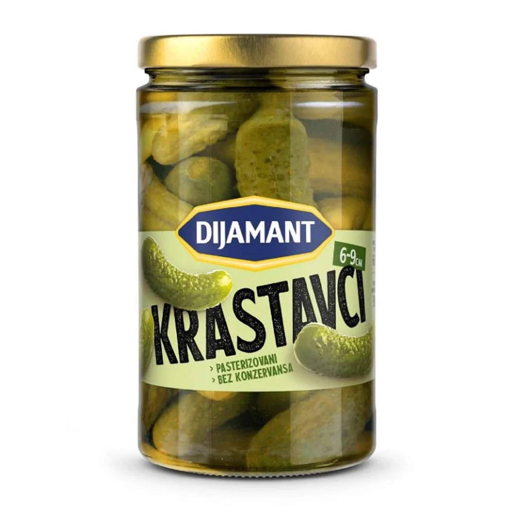 Krastavci 670g Dijamant