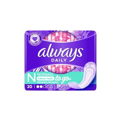 H.u.always liners single wrap 20/1