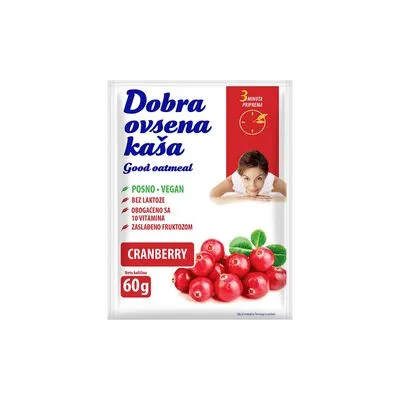 Ovsena kasa dobra brusnica 60gr