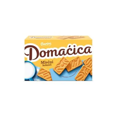 Domaćica mlečni keksići 200g banini