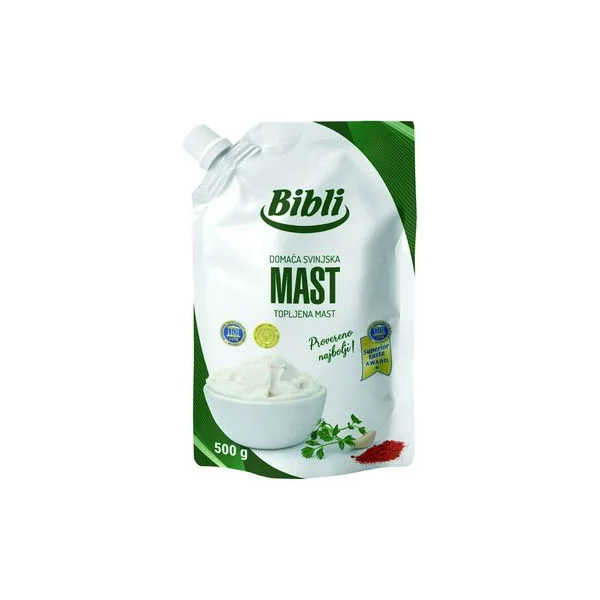 Domaca svinjska mast 500g Bibli