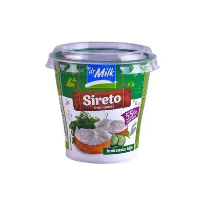 Sirni namaz sireto bast.bilje 55%mm 150gr dr milk