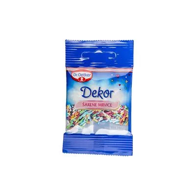 Šarene mrvice dekor 10gr. dr.Oetker