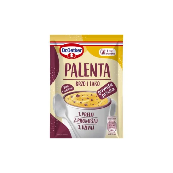 Instant palenta sa pršutom 55g dr.Oetker
