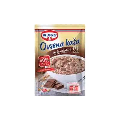 Ovsena kaša čokolada 60 g dr.Oetker