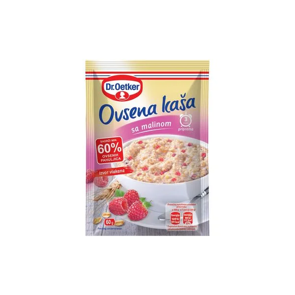 Ovsena kasa sa malinom 60gr Dr Oetker