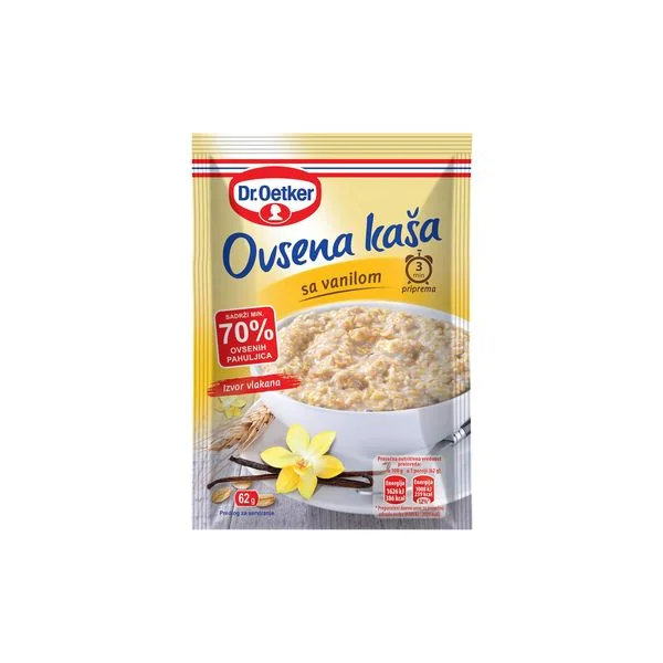 Ovsena kasa vanila 62gr dr.Oetker