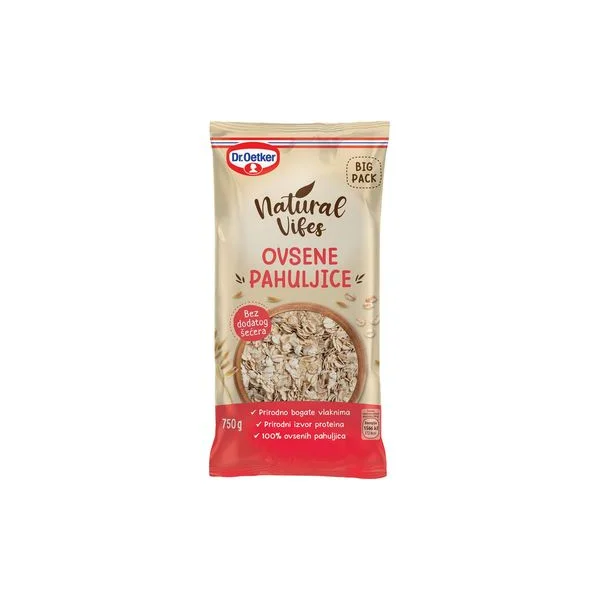 Ovsene pahuljice 750gr dr.oetker