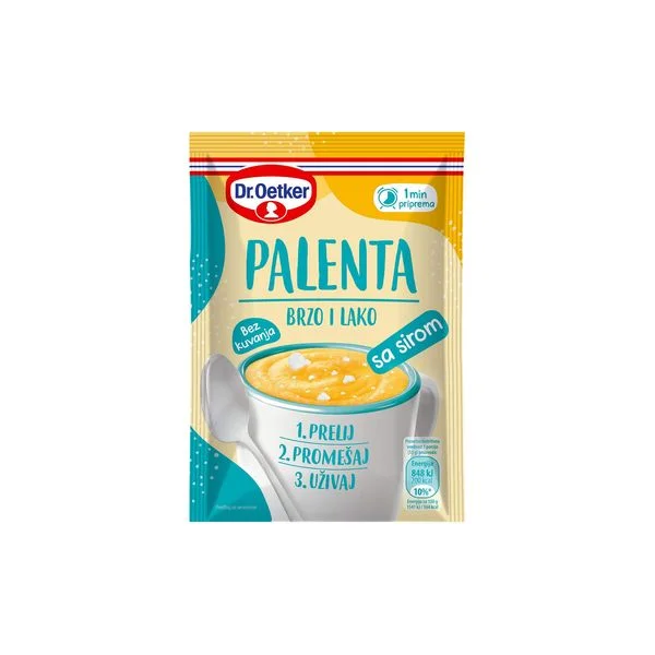 Instant palenta sa sirom 55g dr.Oetker