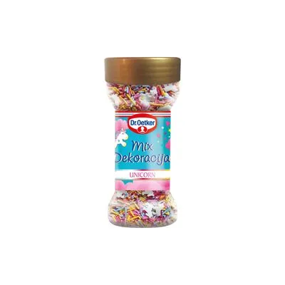 Dekor mix 52g jednorog