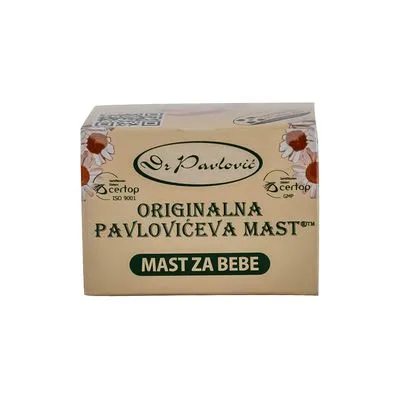 Pavlovićeva mast sa kamilicom za bebe 100ml originalna dr.pavlović
