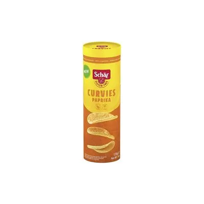 Schar CURVIES PAPRIKA čips bez glutena, 170 g