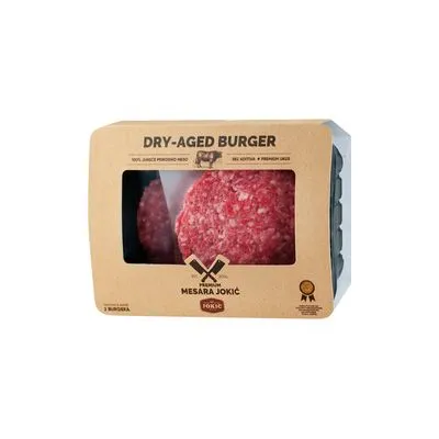 Dry aged burger 400g jokić