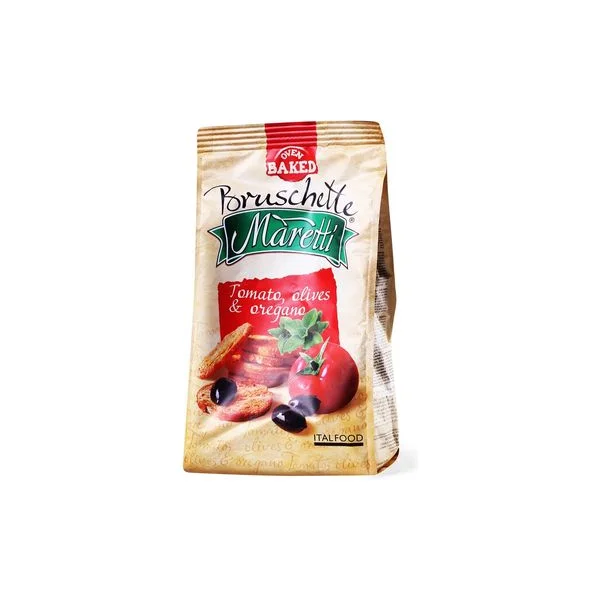 Bruschette maretti paradajz, masline, origano 70g