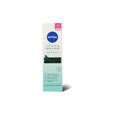 Eksfoliator Derma skin clear Nivea 40ml