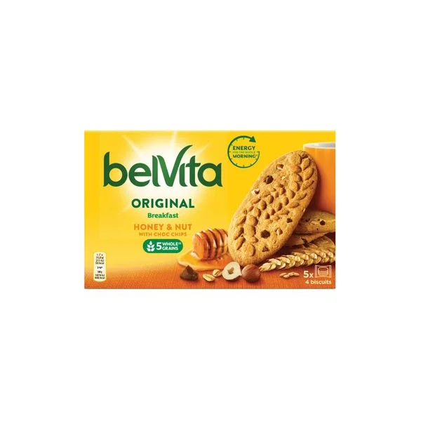 Belvita honey and nuts 225g nelt