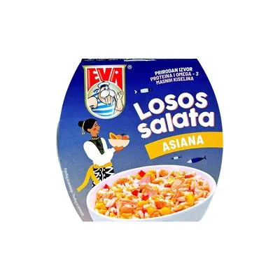 Salata Eva losos asiana 160g