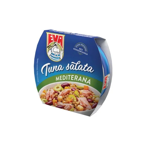 Tuna mediterana salata 160g eva