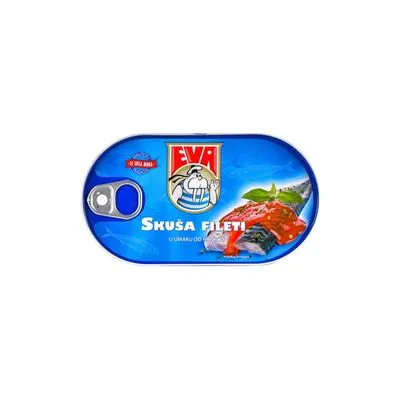 Eva skuša u umaku od rajčice 170g podravka