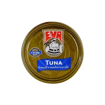 Eva tuna komadi u maslinovom ulju 160g Podravka