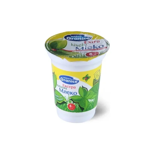 EXTRA KISELO MLEKO 6%mm casa 180gr GRANICE