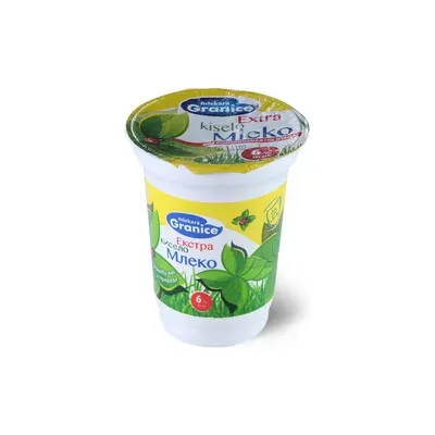 EXTRA KISELO MLEKO 6%mm casa 180gr GRANICE