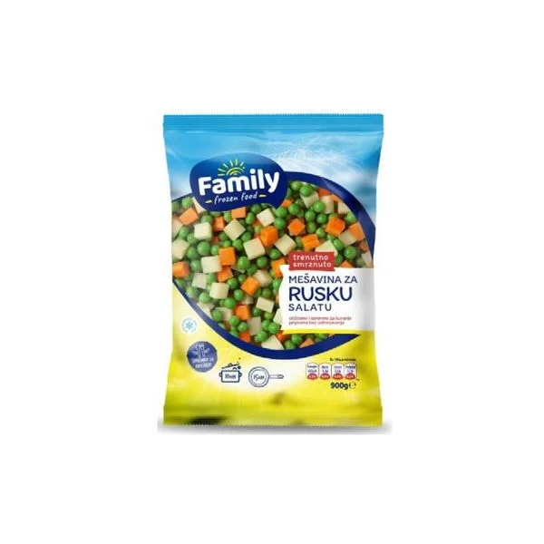 Mešavina za rusku salatu 900g famil