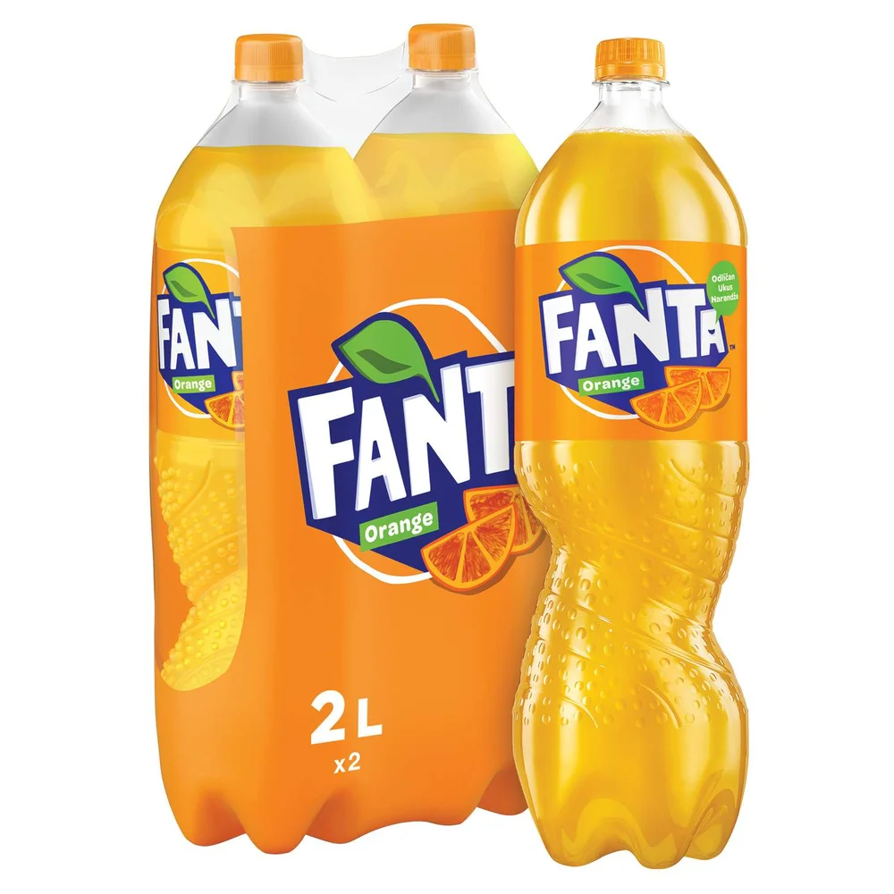 Fanta orange 2x2l duo pack