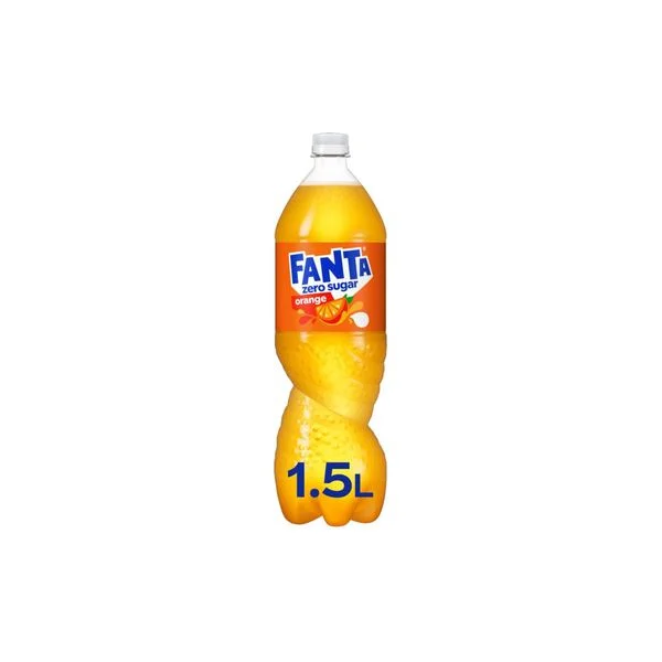 Fanta orange zero 1.5l pet