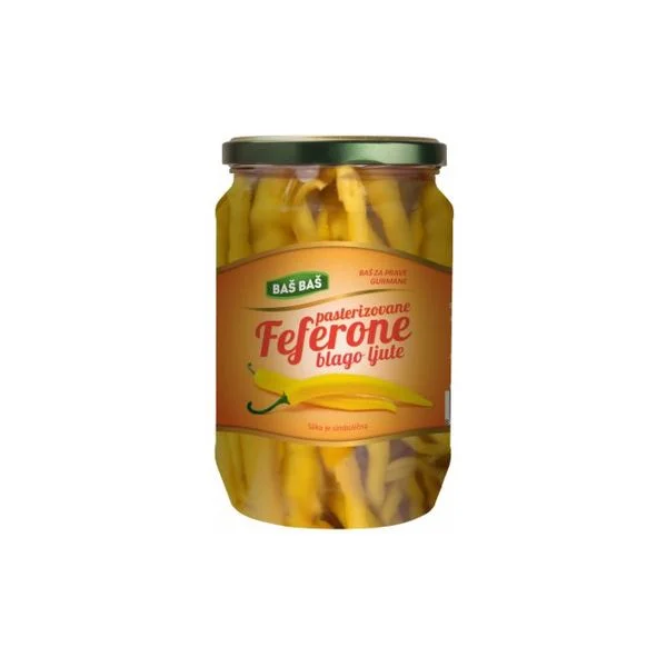 Feferone blago ljute baš baš 630g