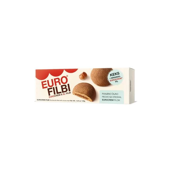 Eurocrem filbi 125g swisslion