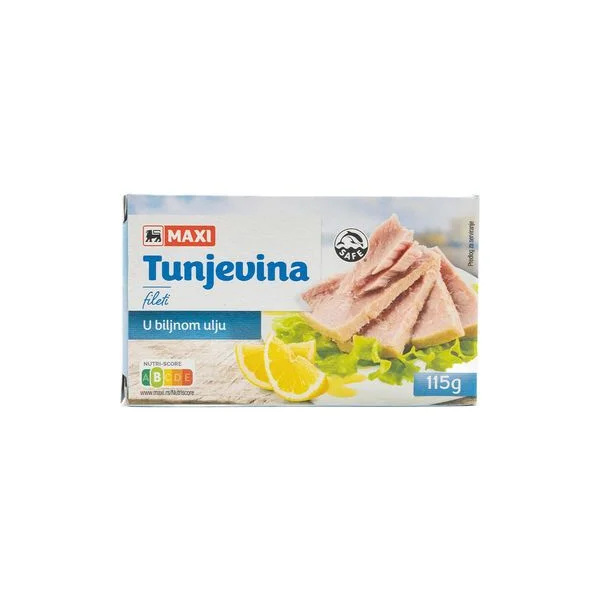 Fileti tunjevine u ulju YF Maxi 115g
