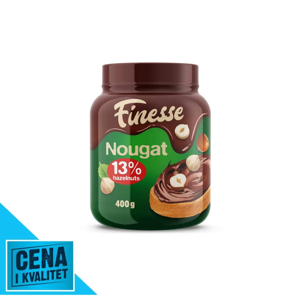 Krem lešnik 400g Finesse