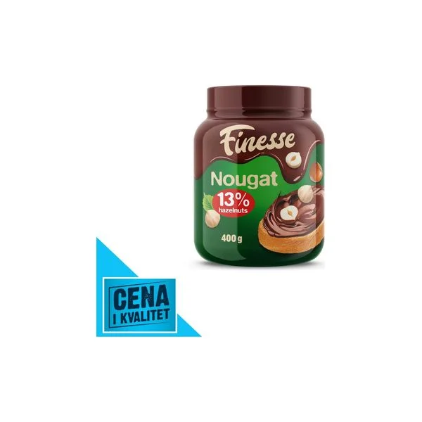 Krem lešnik 400g Finesse