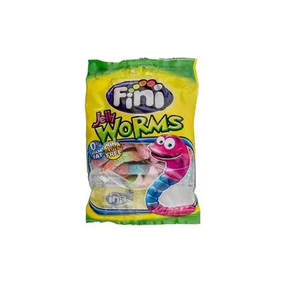 Bombone gumene fini pizzy worms gliste 100gr