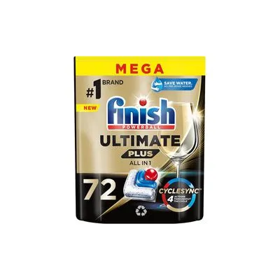 Tablete za sudje finish ultimate plus 72 tab