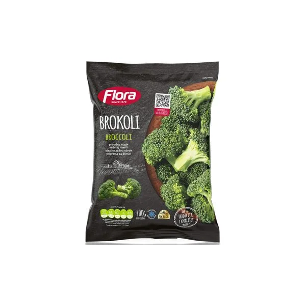 Brokoli smrz 400g Flora